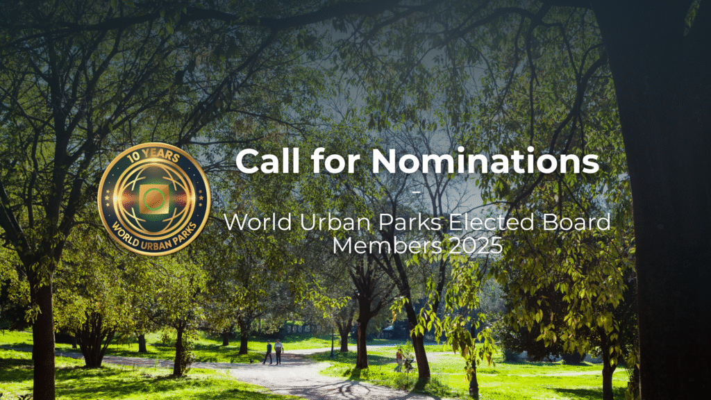 Shape the Future of Urban Parks Shape the Future of Urban Parks