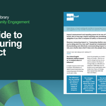 A Guide to Measuring Impact