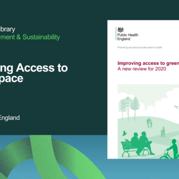 Improving Access to Greenspace