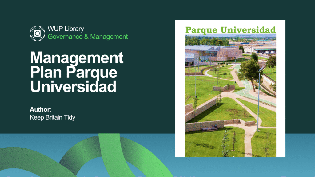 Management Plan Parque Universidad