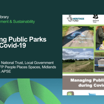 Managing Public Parks During Covid-19