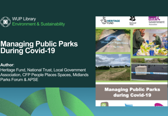 Managing Public Parks During Covid-19