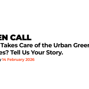 Who Takes Care of the Urban Green Spaces? | Call for Project Submissions