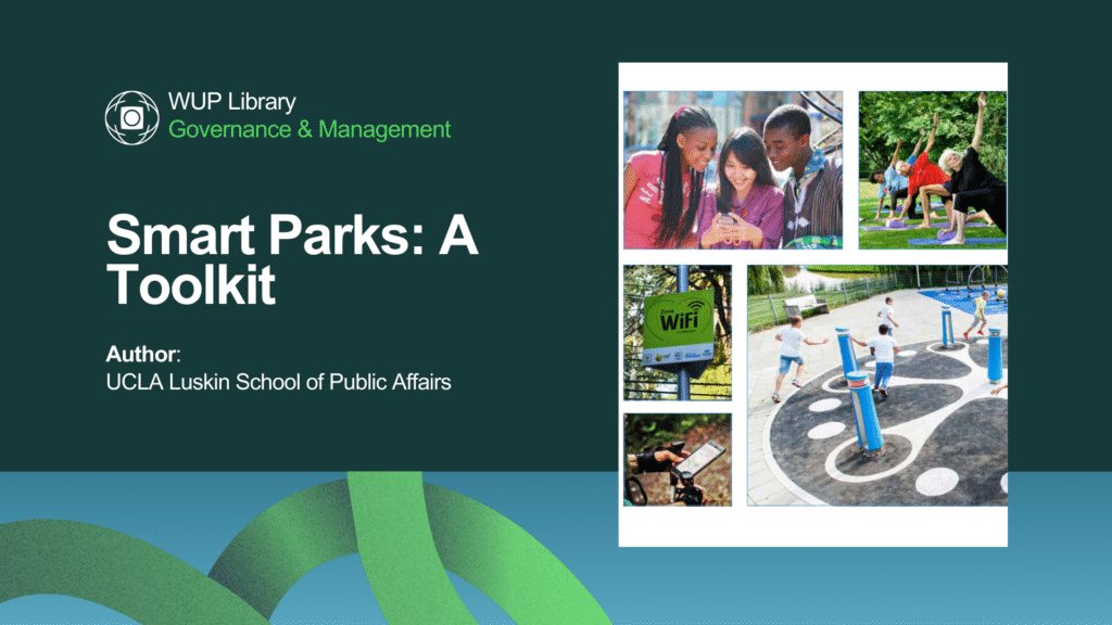 Governance & Management - Smart Parks A Toolkit